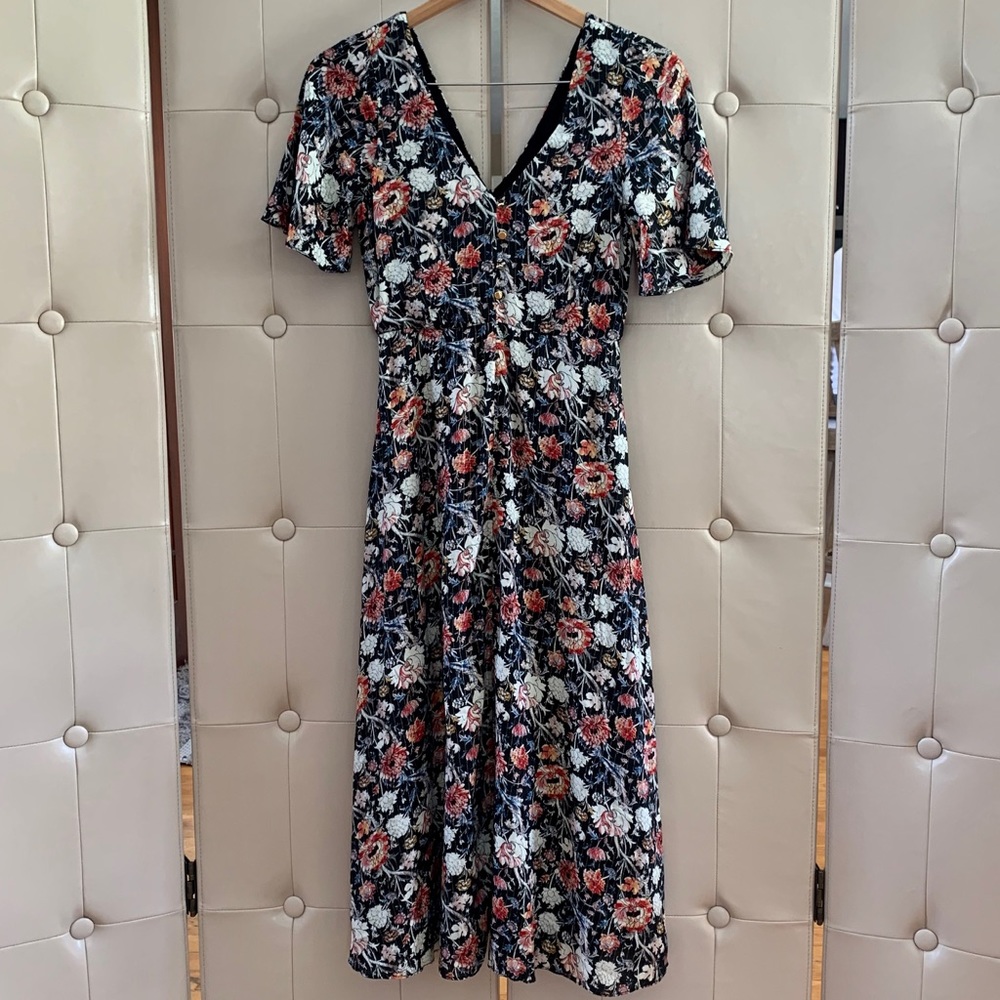 Zara Trafaluc Collection Floral Dress